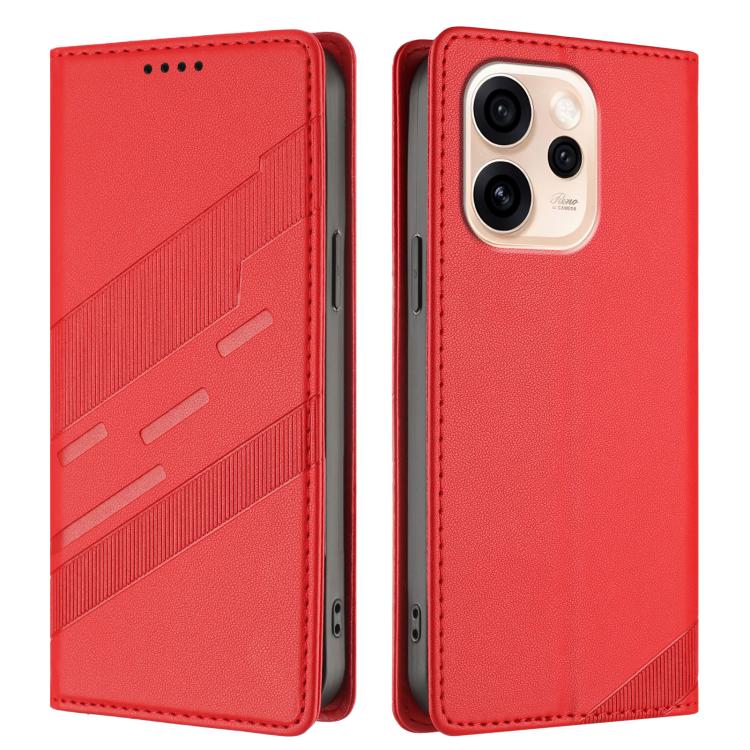 For OPPO Reno15 5G Global Embossed Multi-functional Wallet Retro Leather Phone Case