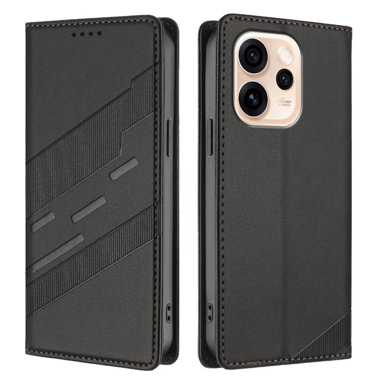 For OPPO Reno15 Pro 5G Global Embossed Multi-functional Wallet Retro Leather Phone Case
