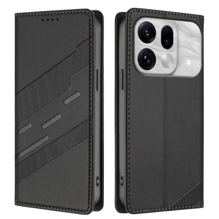 For OPPO Find X9s Pro 5G Embossed Multi-functional Wallet Retro Leather Phone Case