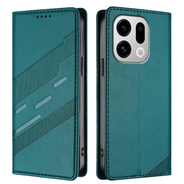 For OPPO Find X9 Embossed Multi-functional Wallet Retro Leather Phone Case