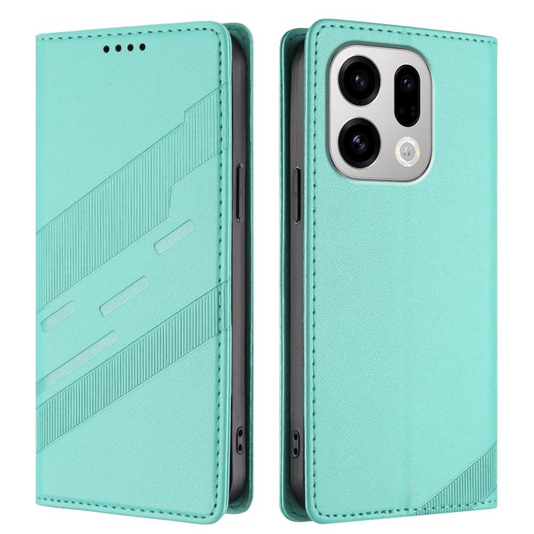 For OPPO Find X9 Embossed Multi-functional Wallet Retro Leather Phone Case