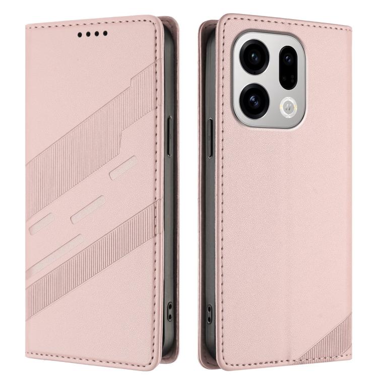 For OPPO Find X9 Embossed Multi-functional Wallet Retro Leather Phone Case