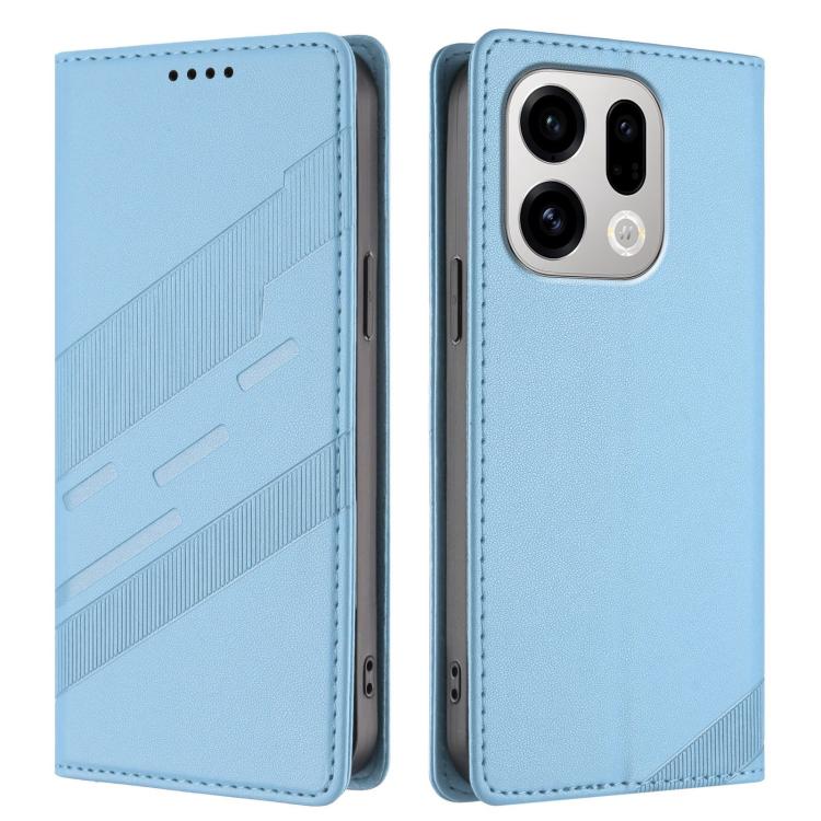 For OPPO Find X9 Embossed Multi-functional Wallet Retro Leather Phone Case