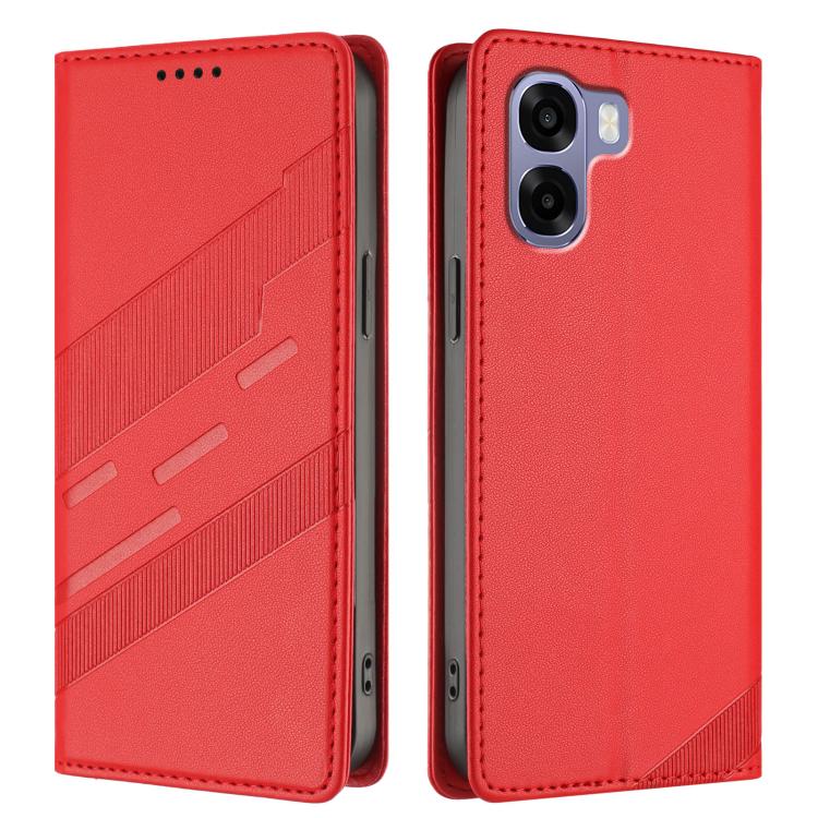 For OPPO A6x / A6T / A6 4G Global Embossed Multi-functional Wallet Retro Leather Phone Case