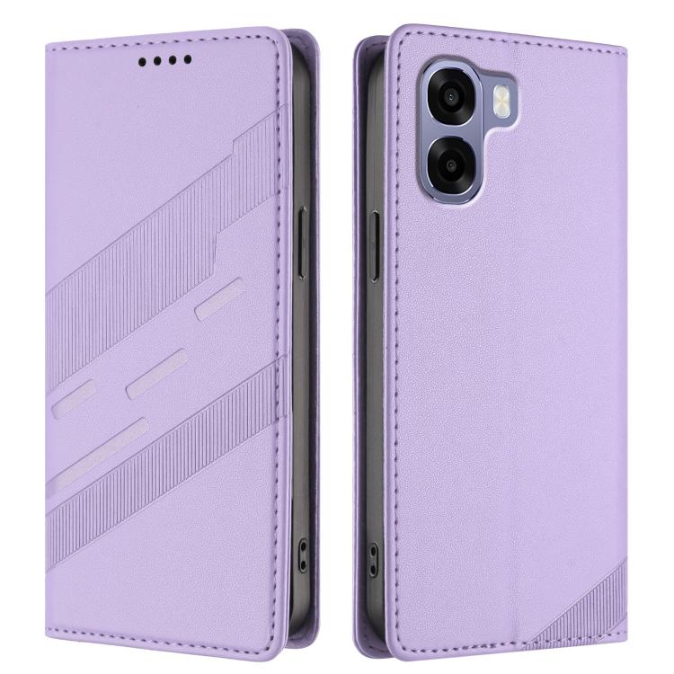 For OPPO A6x / A6T / A6 4G Global Embossed Multi-functional Wallet Retro Leather Phone Case