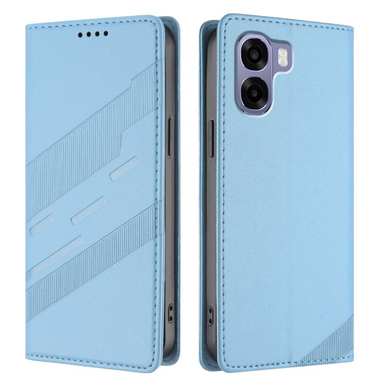 For OPPO A6x / A6T / A6 4G Global Embossed Multi-functional Wallet Retro Leather Phone Case