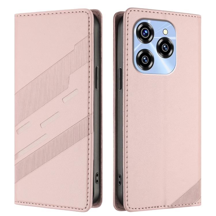 For Oukitel C50 Embossed Multi-functional Wallet Retro Leather Phone Case