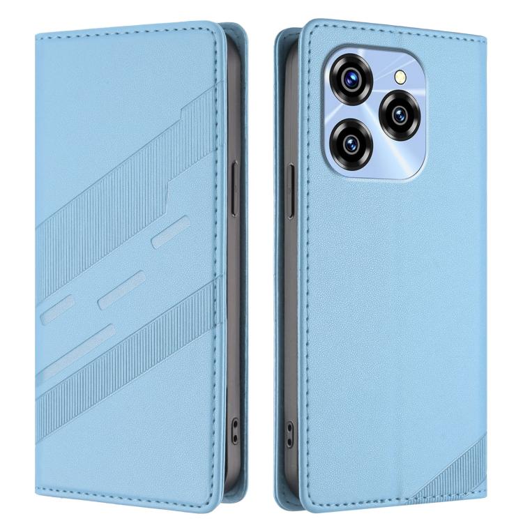 For Oukitel C50 Embossed Multi-functional Wallet Retro Leather Phone Case