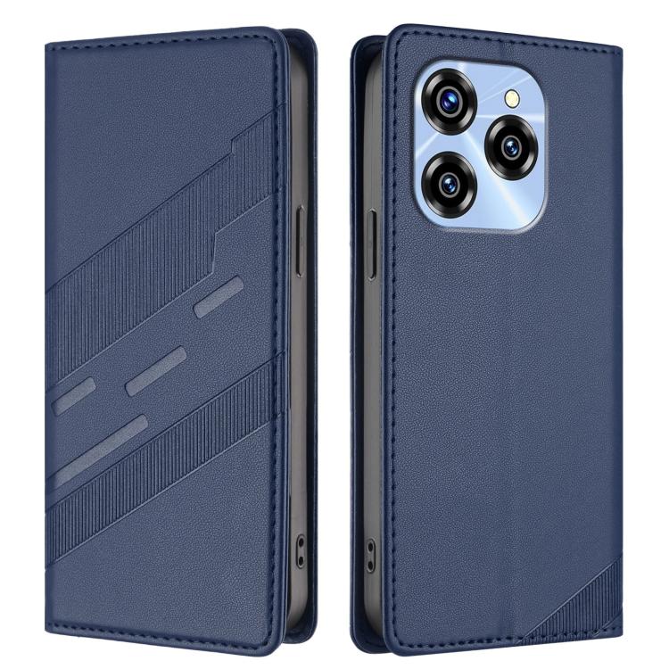 For Oukitel C50 Embossed Multi-functional Wallet Retro Leather Phone Case