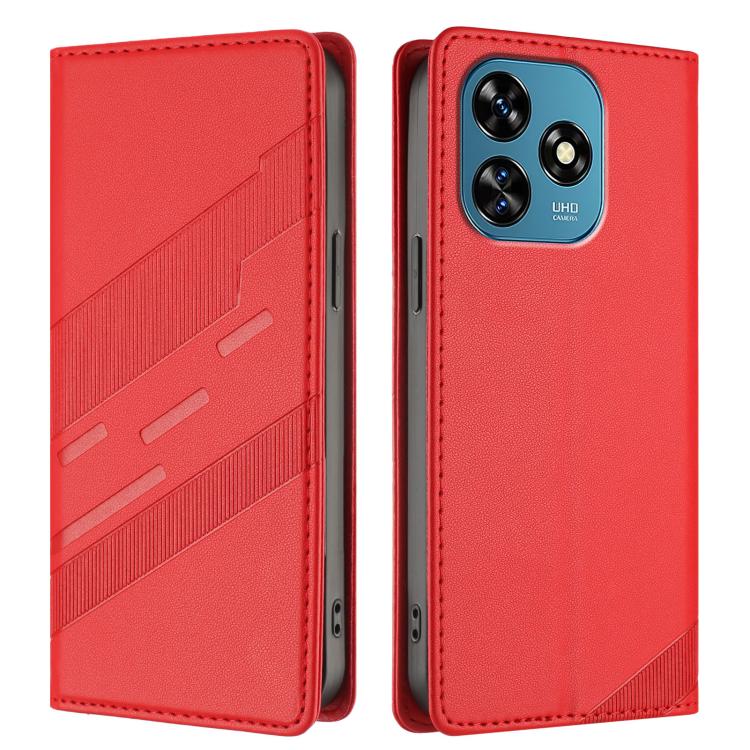 For Oukitel C51 Embossed Multi-functional Wallet Retro Leather Phone Case