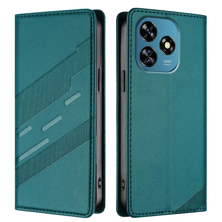For Oukitel C51 Embossed Multi-functional Wallet Retro Leather Phone Case