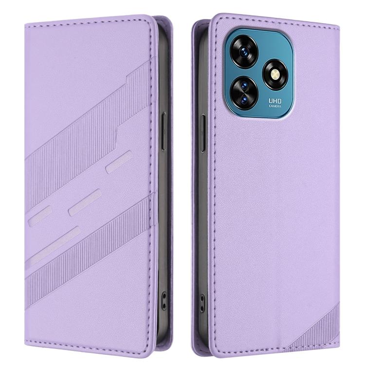 For Oukitel C51 Embossed Multi-functional Wallet Retro Leather Phone Case