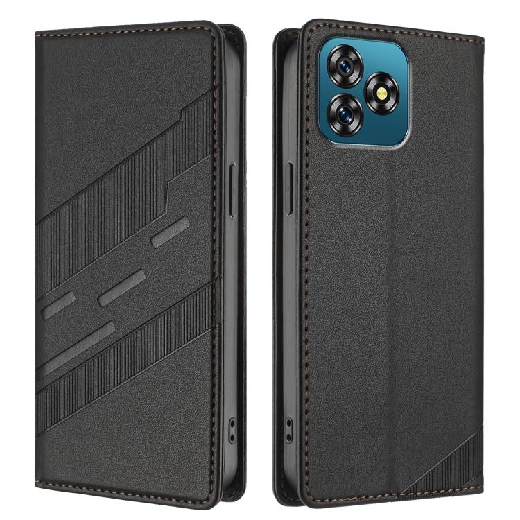 For Oukitel C53 Embossed Multi-functional Wallet Retro Leather Phone Case