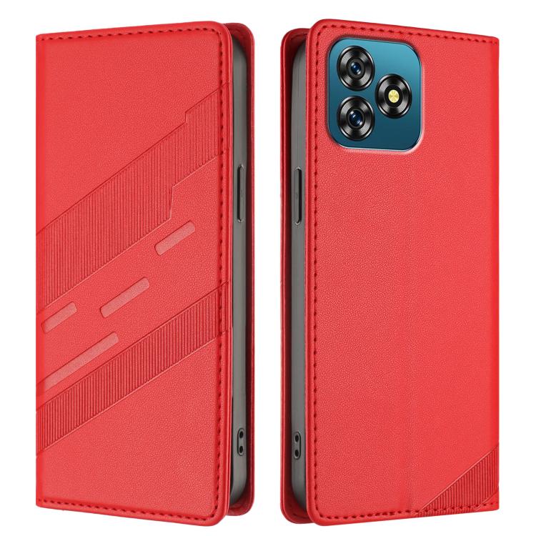 For Oukitel C53 Embossed Multi-functional Wallet Retro Leather Phone Case