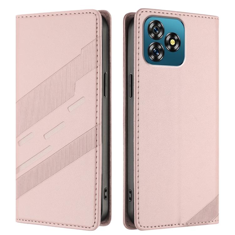 For Oukitel C53 Embossed Multi-functional Wallet Retro Leather Phone Case