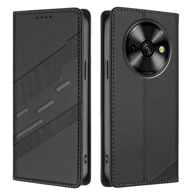 For Oukitel C59 Pro Embossed Multi-functional Wallet Retro Leather Phone Case