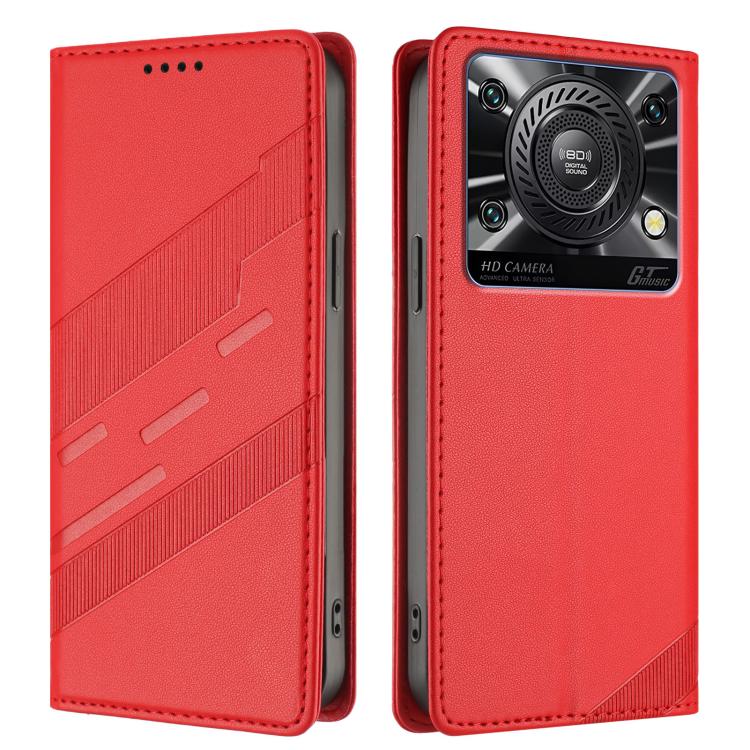 For Oukitel C60 / C60 Pro Embossed Multi-functional Wallet Retro Leather Phone Case