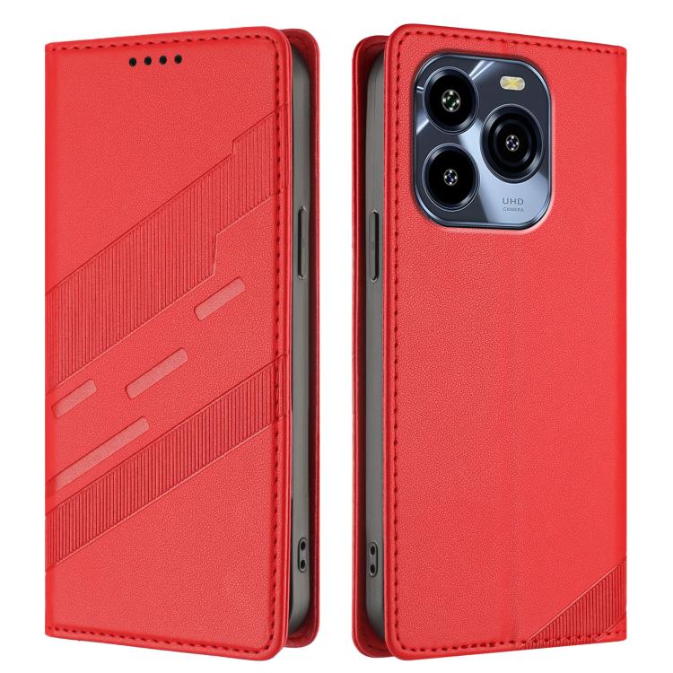 For Oukitel C65 / C65 Pro Embossed Multi-functional Wallet Retro Leather Phone Case