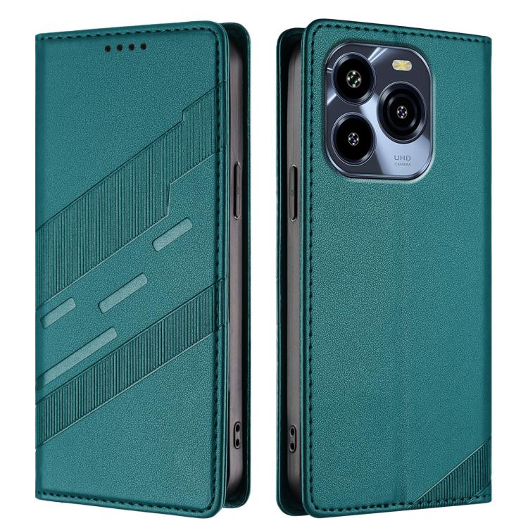 For Oukitel C65 / C65 Pro Embossed Multi-functional Wallet Retro Leather Phone Case