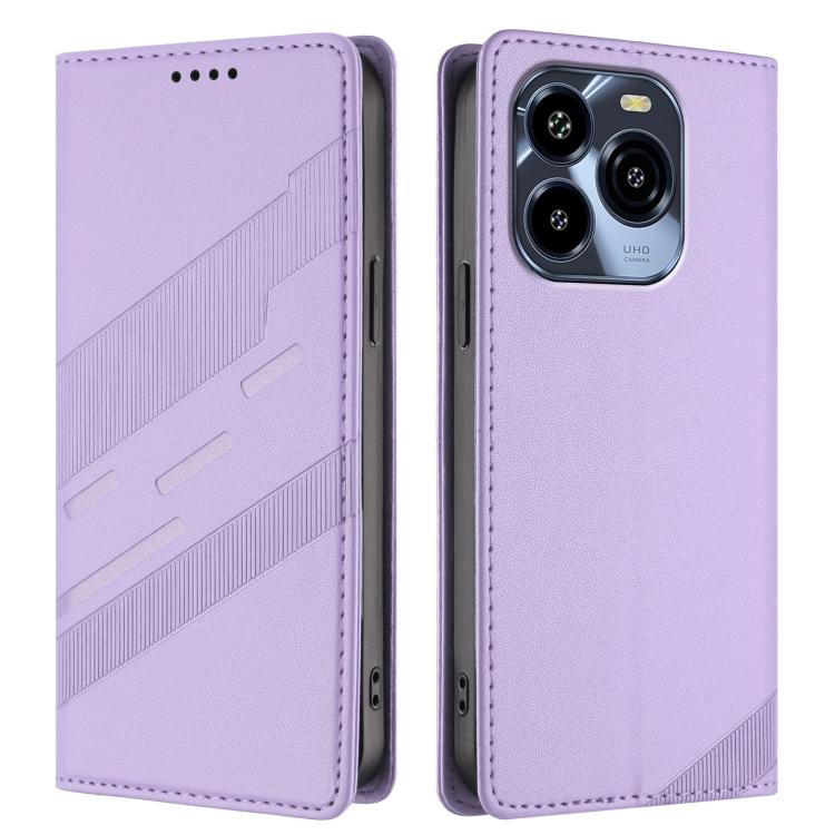 For Oukitel C65 / C65 Pro Embossed Multi-functional Wallet Retro Leather Phone Case