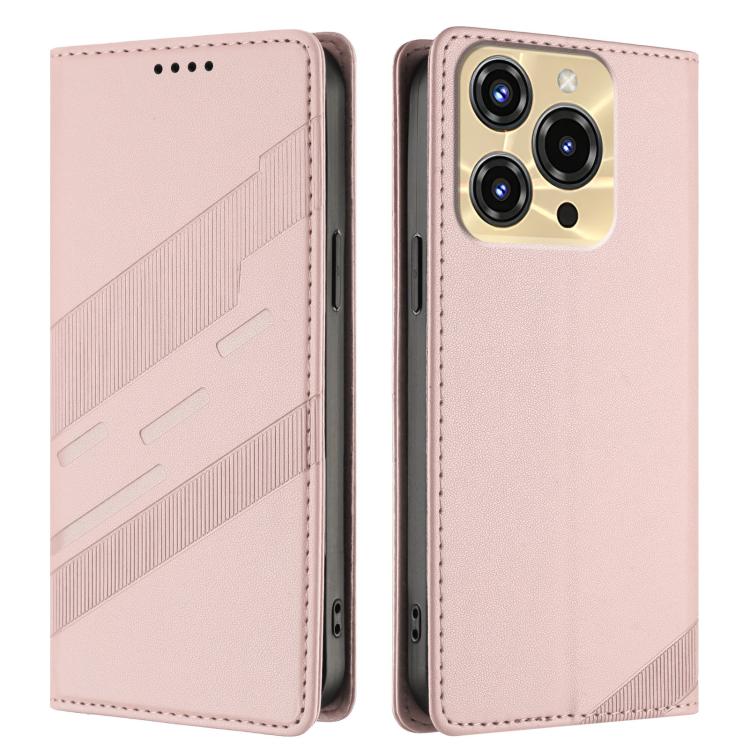 For Oukitel C68 Embossed Multi-functional Wallet Retro Leather Phone Case