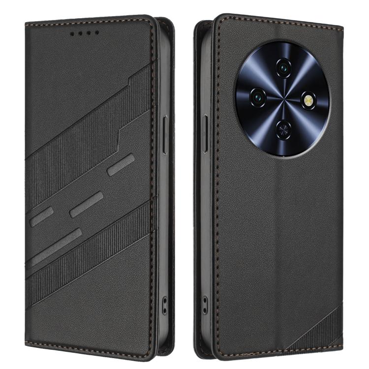 For Oukitel C5 4G Embossed Multi-functional Wallet Retro Leather Phone Case