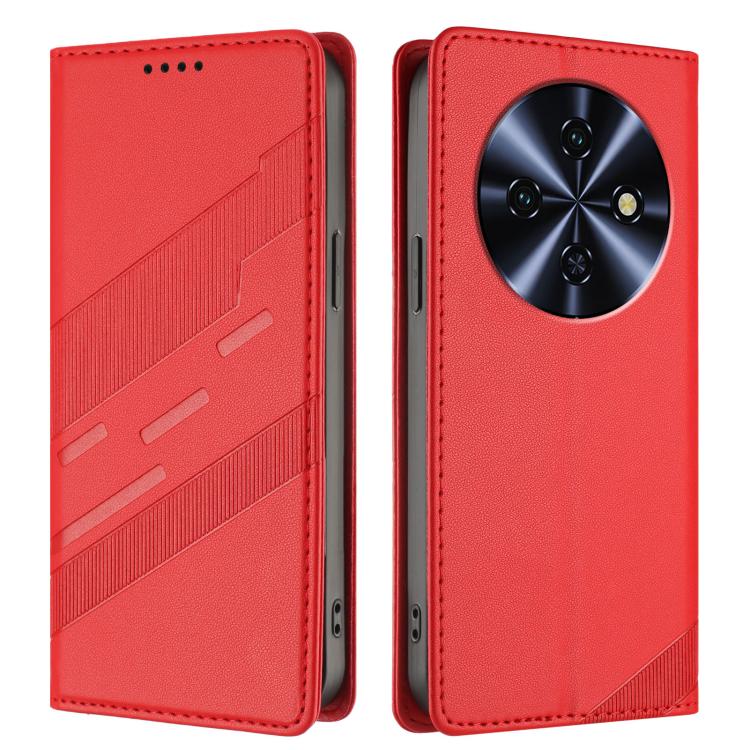 For Oukitel C5 4G Embossed Multi-functional Wallet Retro Leather Phone Case