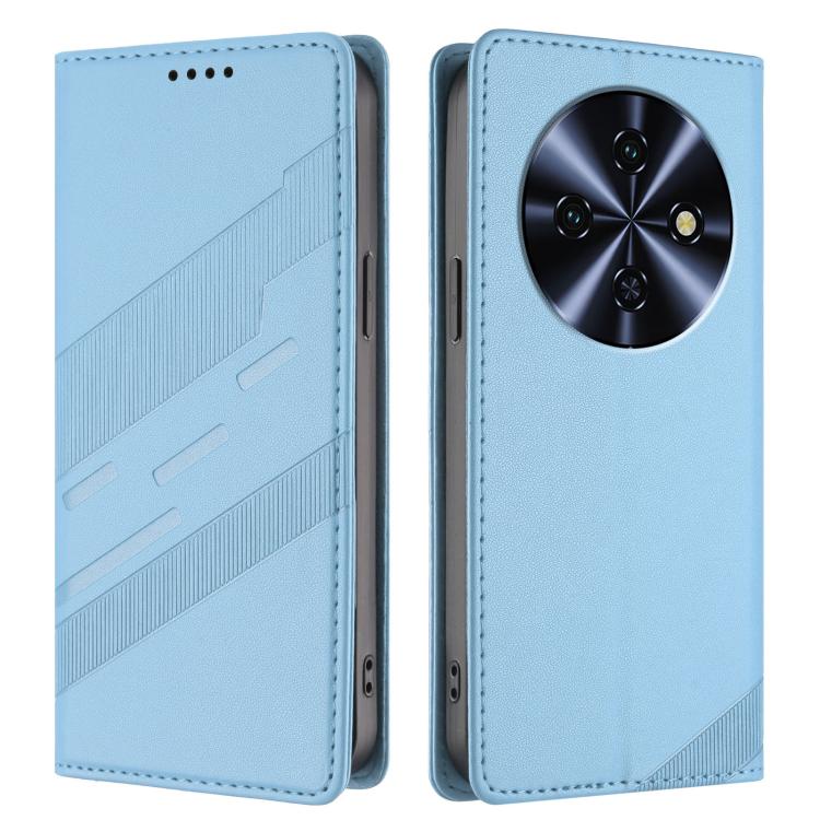 For Oukitel C5 4G Embossed Multi-functional Wallet Retro Leather Phone Case