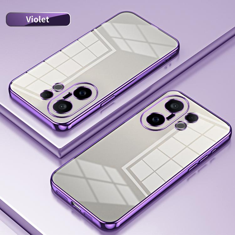 For vivo S30 Pro mini Transparent Plating Fine Hole Phone Case