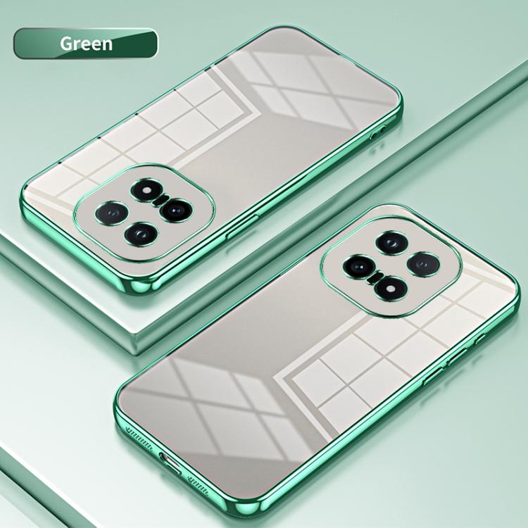 For vivo iQOO 15 Transparent Plating Fine Hole Phone Case