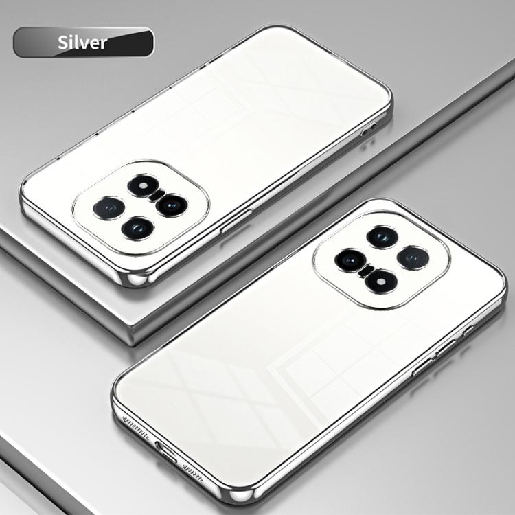 For vivo iQOO 15 Transparent Plating Fine Hole Phone Case