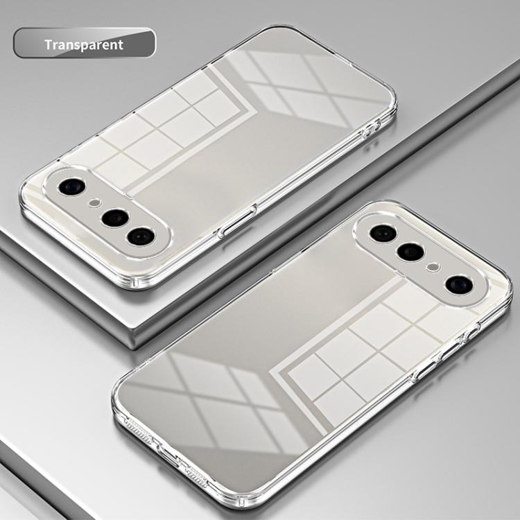 For vivo S50 Pro mini Transparent Plating Fine Hole Phone Case