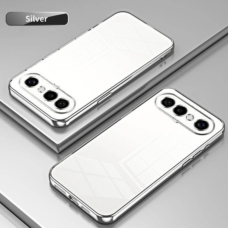 For vivo S50 Pro mini Transparent Plating Fine Hole Phone Case