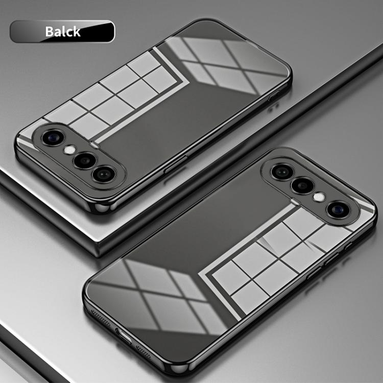 For vivo S50 Pro mini Transparent Plating Fine Hole Phone Case