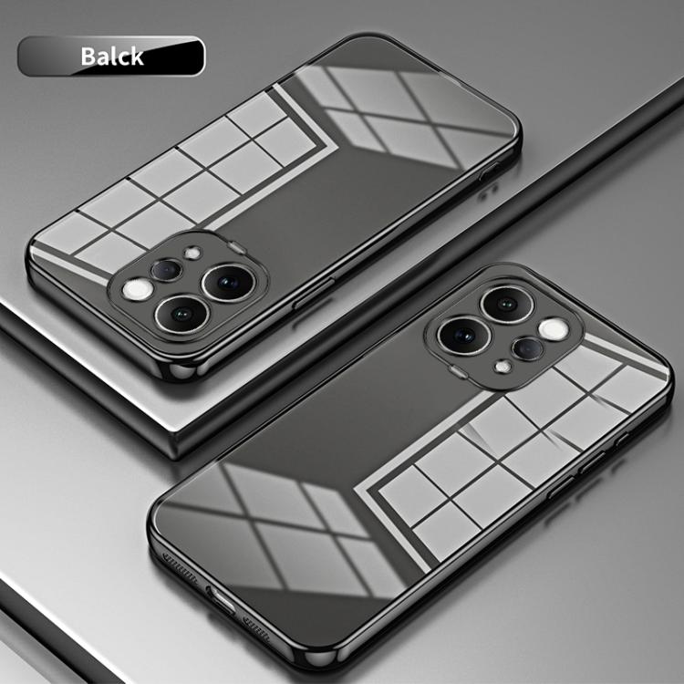 For vivo S50 Transparent Plating Fine Hole Phone Case