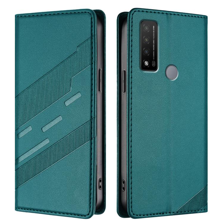 For TCL 20 R 5G Embossed Multi-functional Wallet Retro Leather Phone Case
