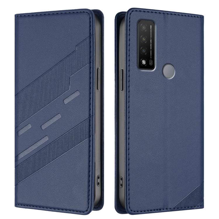 For TCL 20 R 5G Embossed Multi-functional Wallet Retro Leather Phone Case