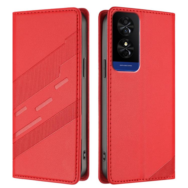 For TCL 50 5G Embossed Multi-functional Wallet Retro Leather Phone Case