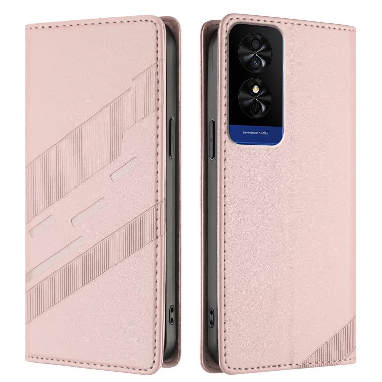 For TCL 50 5G Embossed Multi-functional Wallet Retro Leather Phone Case