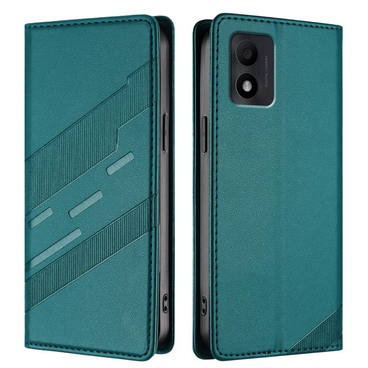 For TCL 303 Embossed Multi-functional Wallet Retro Leather Phone Case