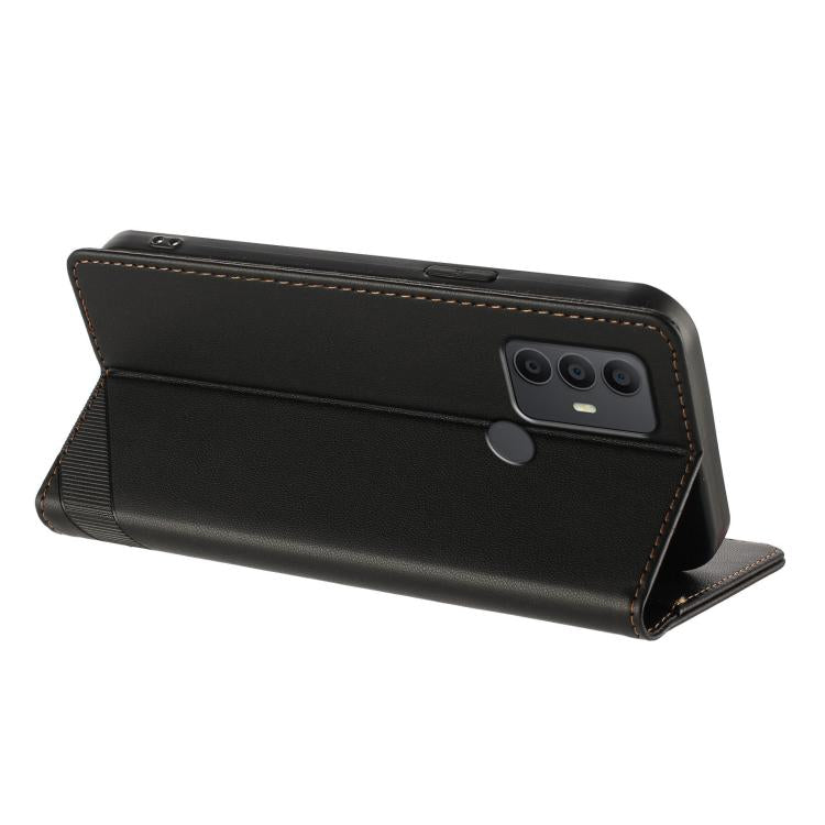 For TCL 305 / 306 / 30 SE Embossed Multi-functional Wallet Retro Leather Phone Case