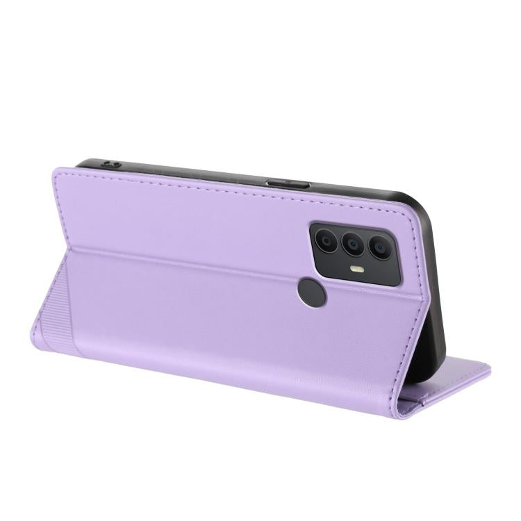 For TCL 305 / 306 / 30 SE Embossed Multi-functional Wallet Retro Leather Phone Case