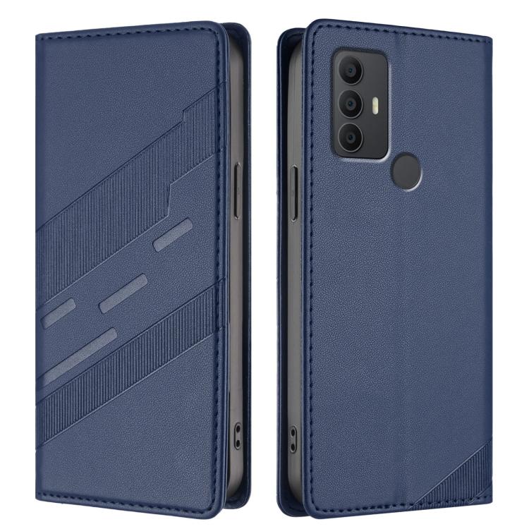 For TCL 305 / 306 / 30 SE Embossed Multi-functional Wallet Retro Leather Phone Case