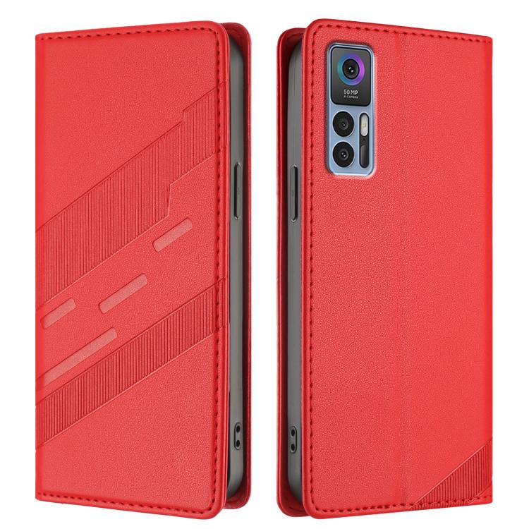 For TCL 30 5G / 30+ / 30 Embossed Multi-functional Wallet Retro Leather Phone Case