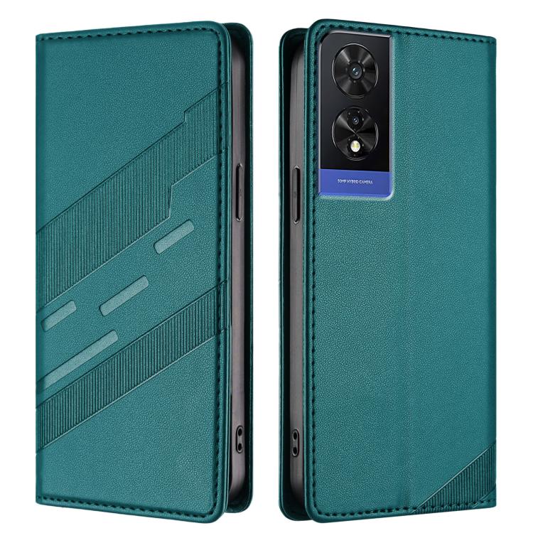 For TCL 505 Embossed Multi-functional Wallet Retro Leather Phone Case