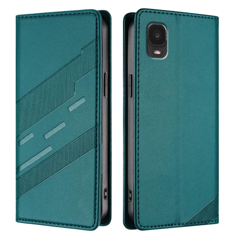 For TCL A3 / A600DL Embossed Multi-functional Wallet Retro Leather Phone Case