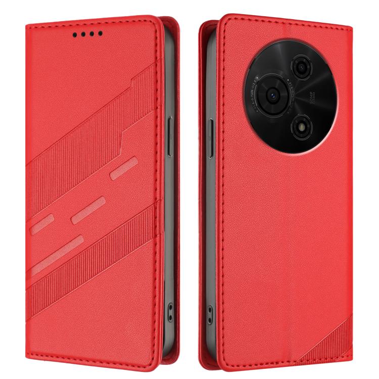 For TCL 605 Embossed Multi-functional Wallet Retro Leather Phone Case
