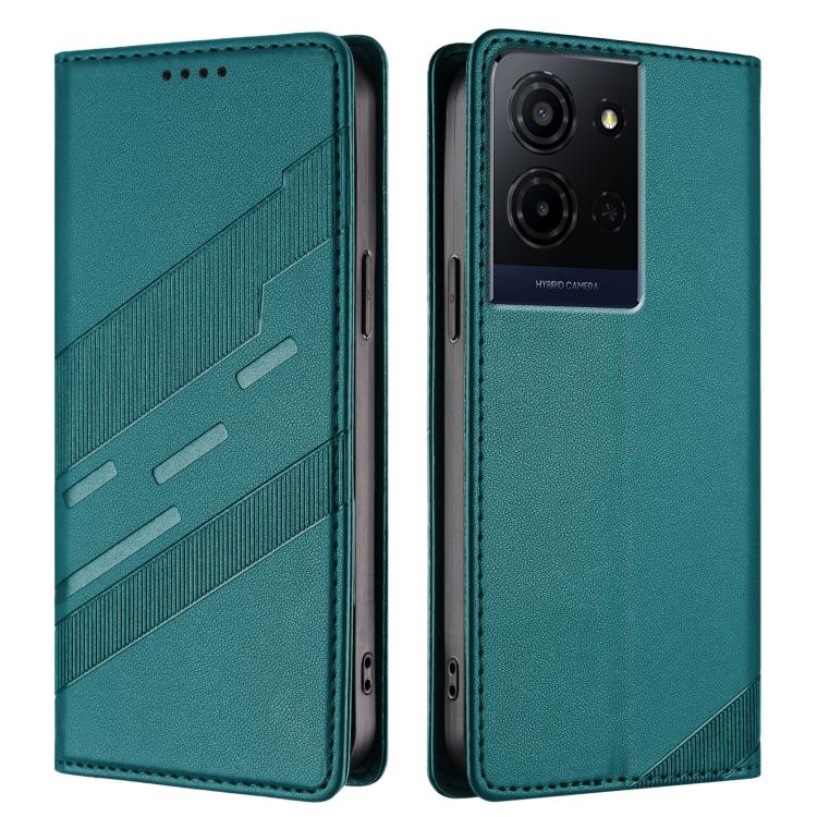For TCL K33 5G / K32 5G Embossed Multi-functional Wallet Retro Leather Phone Case