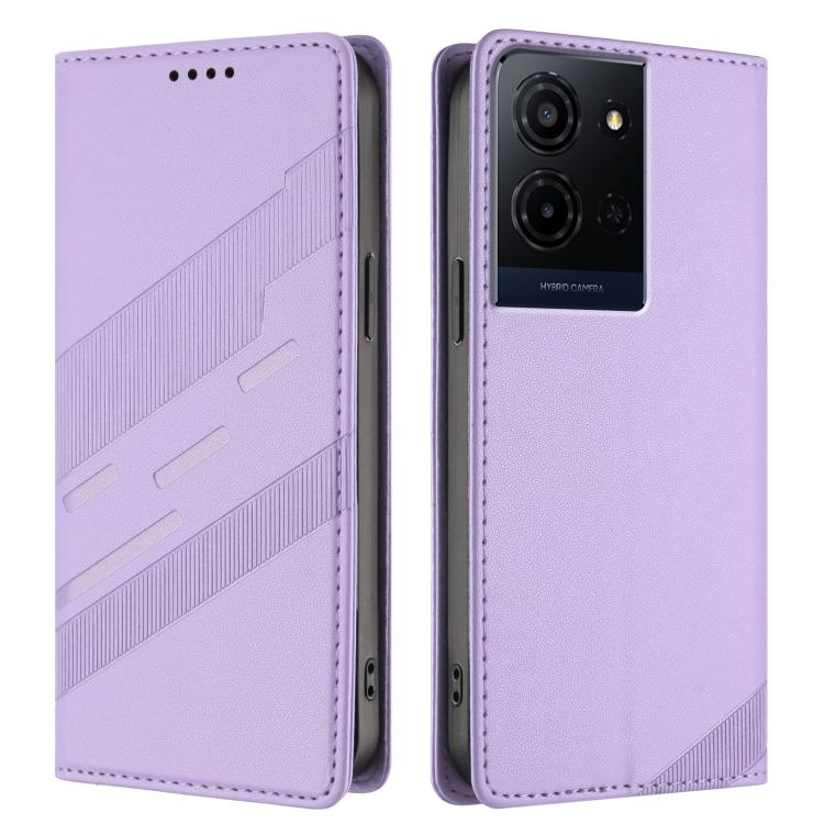 For TCL K33 5G / K32 5G Embossed Multi-functional Wallet Retro Leather Phone Case