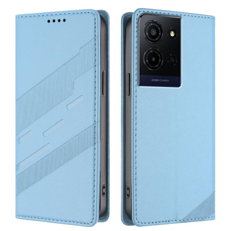 For TCL K33 5G / K32 5G Embossed Multi-functional Wallet Retro Leather Phone Case